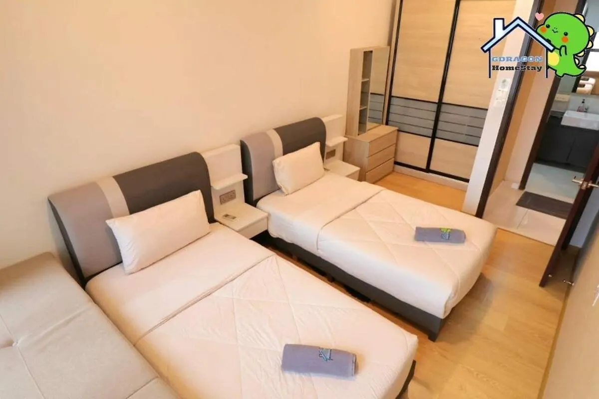 Luxurious Seaview 3Br Danga Bay Royal Strand By Gdragon Homestay Johor Bahru 0*,