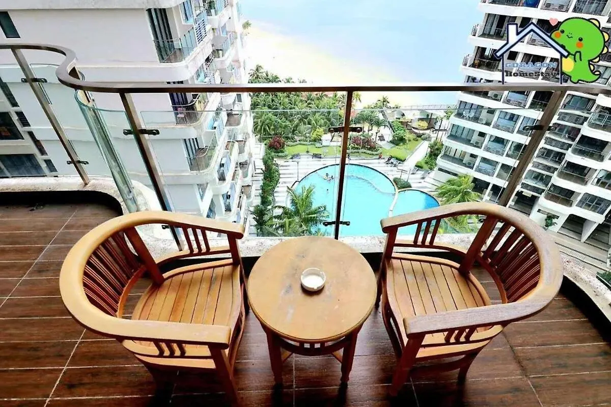 Lägenhet Luxurious Seaview 3Br Danga Bay Royal Strand By Gdragon Homestay Johor Bahru