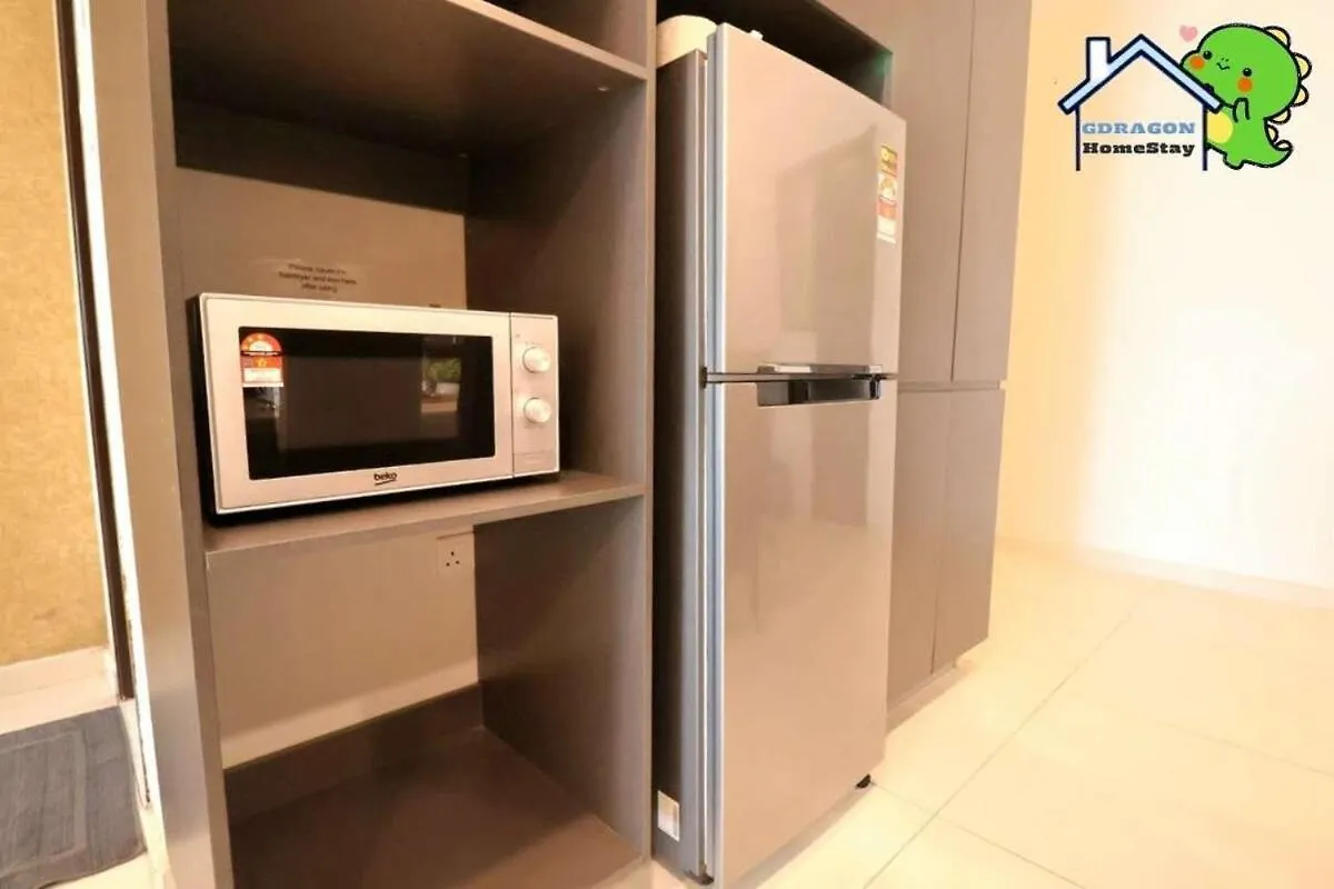 Luxurious Seaview 3Br Danga Bay Royal Strand By Gdragon Homestay Johor Bahru Lägenhet